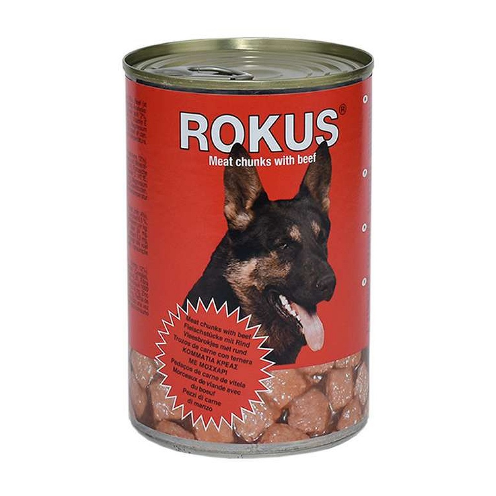 Rokus Κονσέρβα Σκύλου Μοσχάρι 