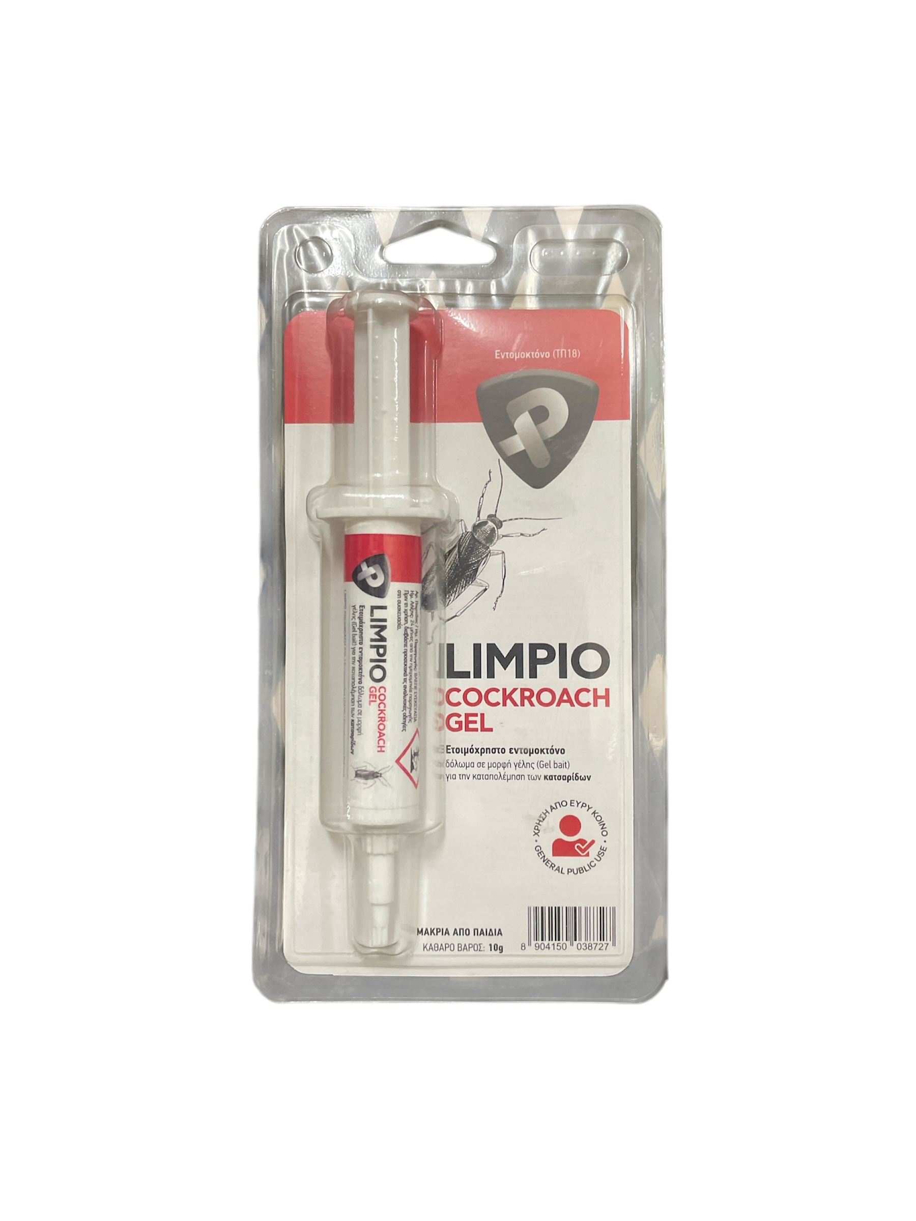 Gel για κατσαρίδες (Limpio)