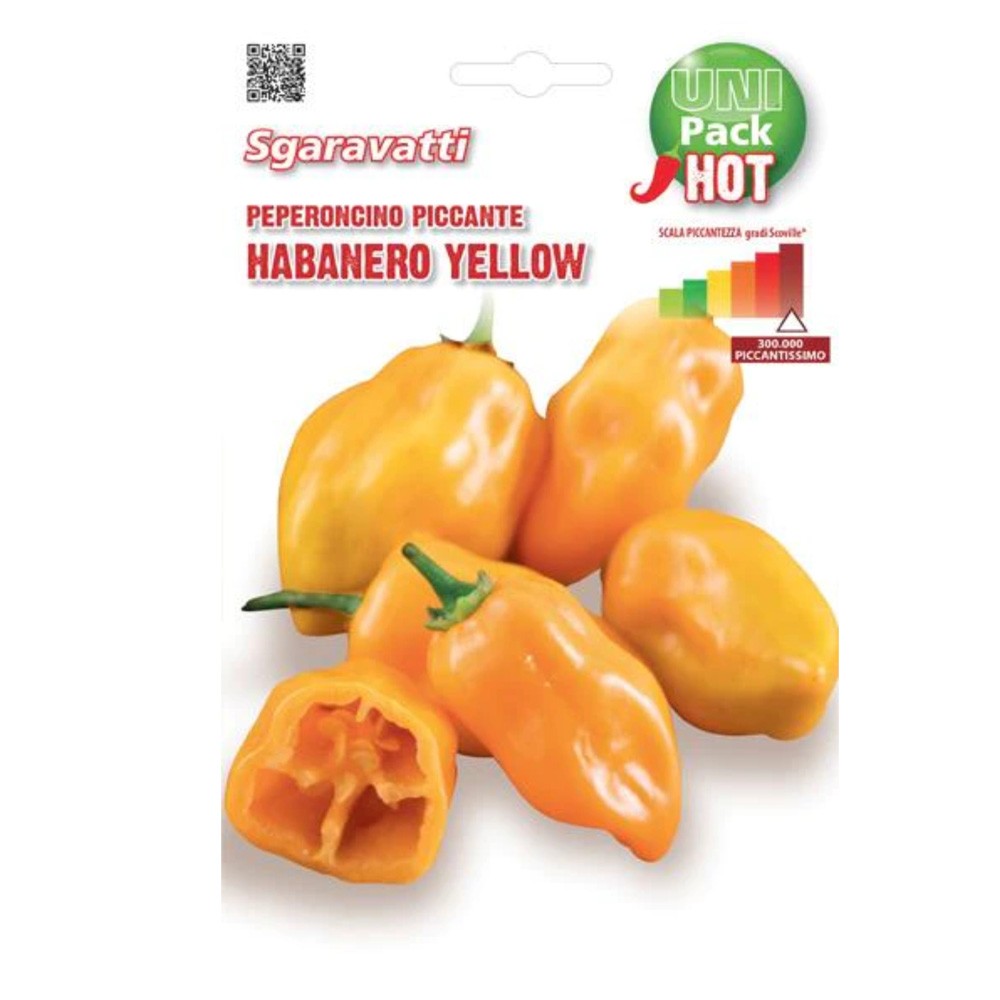 Πιπεριά Piccante Habanero Yellow